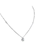 Collana Lux Gioielli Donna in Oro bianco Diamante 0.30 Ct CLL0122 030WBI - CLL0122 030WBI